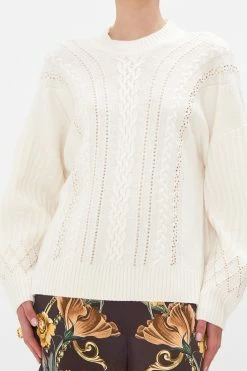 CREW NECK COCOON JUMPER GARDEN OF GOOD FORTUNE -clothing shop CAMILLA 00024832 CREWNECKCOCOONJUMPERGARDENOFGOODFORTUNE GARDEN OF GOOD FORTUNE 5