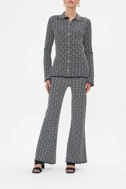 KNIT SHIRT FELINE FANTASY -clothing shop CAMILLA 00024835 KNIT SHIRT FELINE FANTASY 2