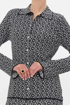 KNIT SHIRT FELINE FANTASY -clothing shop CAMILLA 00024835 KNIT SHIRT FELINE FANTASY 6