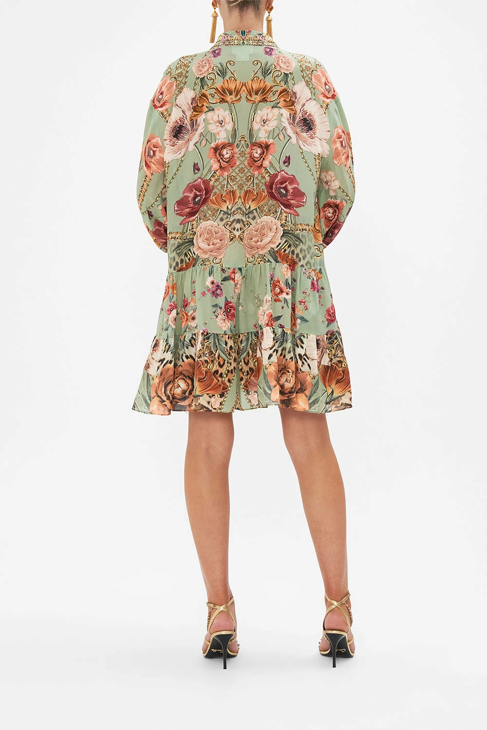 TIERED SHIRT DRESS GROW AND GLOW 2 TIERED SHIRT DRESS GROW AND GLOW - Image 2