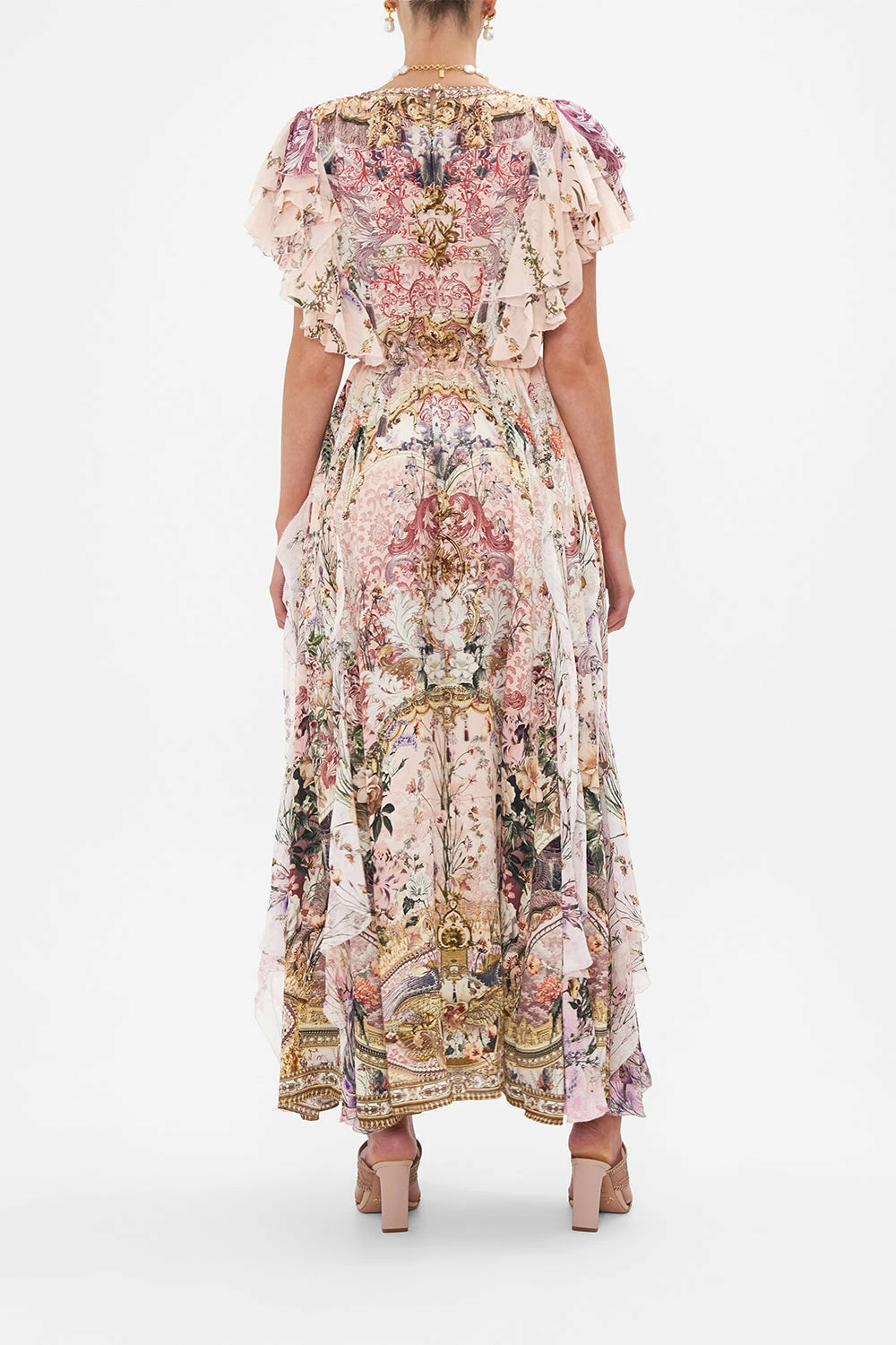 ALL OVER RUFFLE DRESS KISSED BY THE PRINCE - Image 2