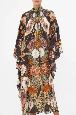 HIGH NECK RUFFLE KAFTAN WAVE YOUR WAND -clothing shop CAMILLA 00024841 HIGH NECK RUFFLE KAFTAN WAVE YOUR WAND 4