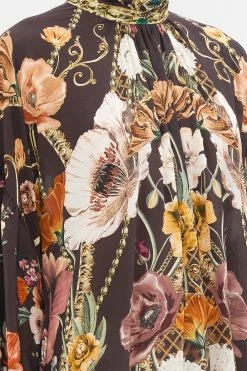 HIGH NECK RUFFLE KAFTAN WAVE YOUR WAND -clothing shop CAMILLA 00024841 HIGH NECK RUFFLE KAFTAN WAVE YOUR WAND 5