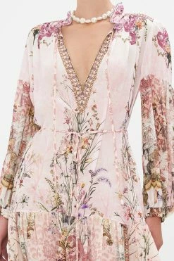 BLOUSON HIGH LOW DRESS KISSED BY THE PRINCE -clothing shop CAMILLA 00024842 BLOUSON HIGH LOW DRESS KISSED BY THE PRINCE 5