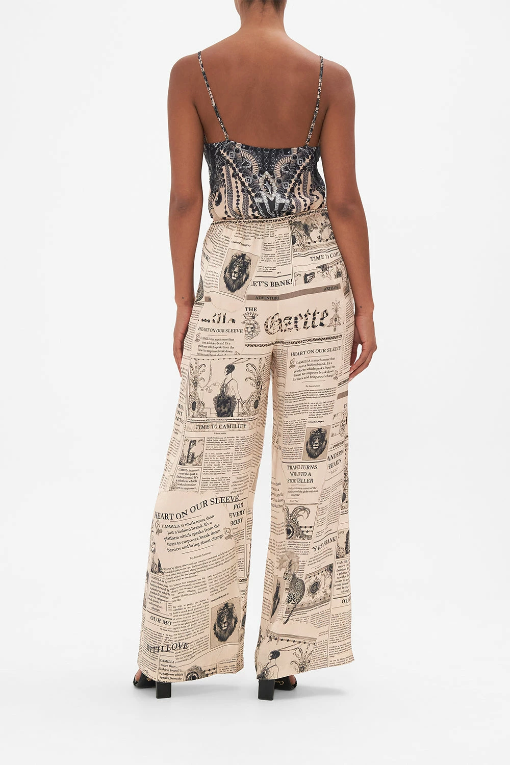MINIMAL WIDE LEG PANT FAME FEVER 2 MINIMAL WIDE LEG PANT FAME FEVER - Image 2