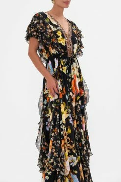 ALL OVER RUFFLE DRESS SECRET HISTORY -clothing shop CAMILLA 00024847 SECRET HISTORY ALL OVER RUFFLE DRESS 4