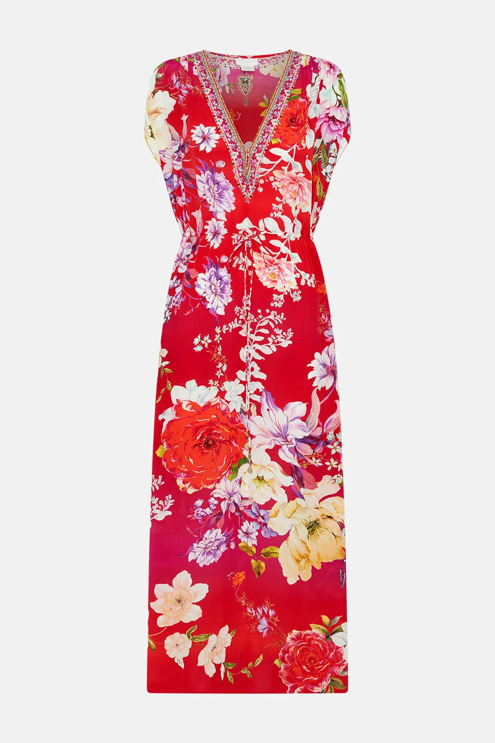 DRAWCORD MAXI DRESS KISS AND TELL - Image 6