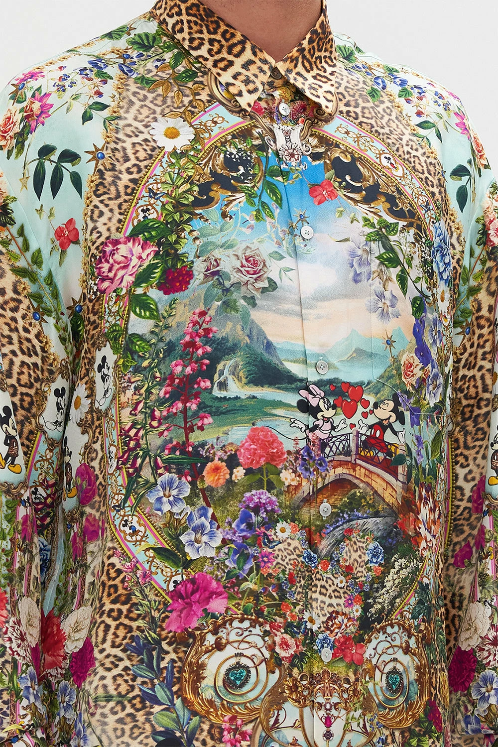 MENS OVERSIZED SHIRT MICKEY TAKES A TRIP - Image 6