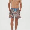 ELASTIC WAIST BOARDSHORT MICKEY TAKES A TRIP