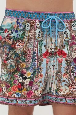 ELASTIC WAIST BOARDSHORT MICKEY TAKES A TRIP -clothing shop CAMILLA 00024938 ELASTIC WAIST BOARDSHORT MICKEY TAKES A TRIP 5