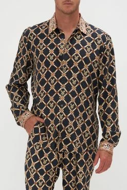 COLLARED LONG SLEEVE SHIRT MAXIMUM MICKEY -clothing shop CAMILLA 00024954 COLLARED LONG SLEEVE SHIRT MAXIMUM MICKEY 4