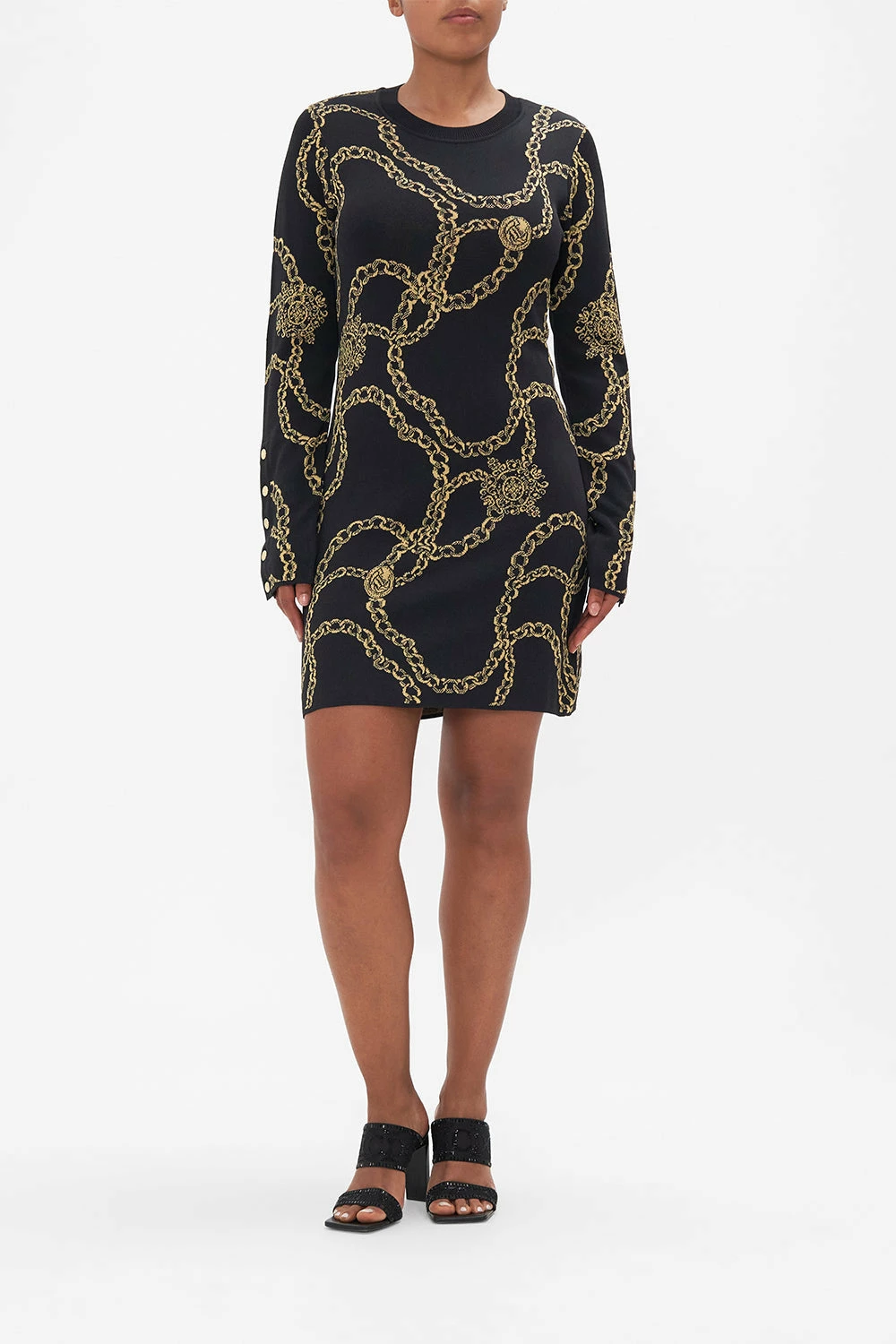 MINI KNIT DRESS JEALOUSY AND JEWELS 2 MINI KNIT DRESS JEALOUSY AND JEWELS - Image 2