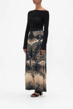 OFF SHOULDER KNIT TOP CURTAIN CALL CHAOS -clothing shop CAMILLA 00025033 OFF SHOULDER KNIT TOP CURTAIN CALL CHAOS 2