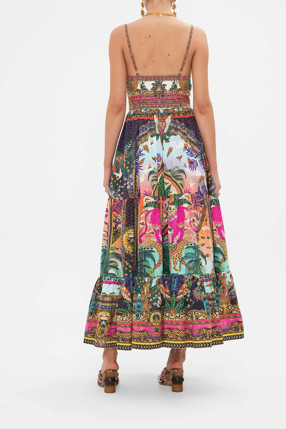 ORGANIC COTTON TIERED BODICE DRESS ALESSANDROS ATLANTIS 2 ORGANIC COTTON TIERED BODICE DRESS ALESSANDROS ATLANTIS - Image 2