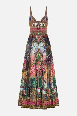 ORGANIC COTTON TIERED BODICE DRESS ALESSANDROS ATLANTIS 13 ORGANIC COTTON TIERED BODICE DRESS ALESSANDROS ATLANTIS -clothing shop CAMILLA 00025580 TIERED BODICE DRESS ALESSANDROS ATLANTIS GHOST 2