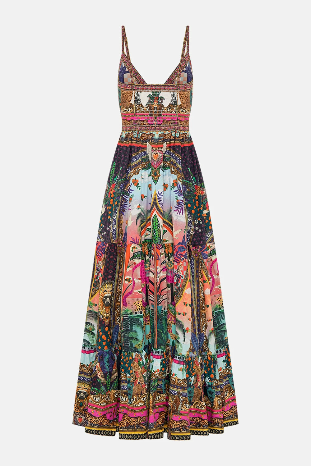 ORGANIC COTTON TIERED BODICE DRESS ALESSANDROS ATLANTIS 7 ORGANIC COTTON TIERED BODICE DRESS ALESSANDROS ATLANTIS - Image 7