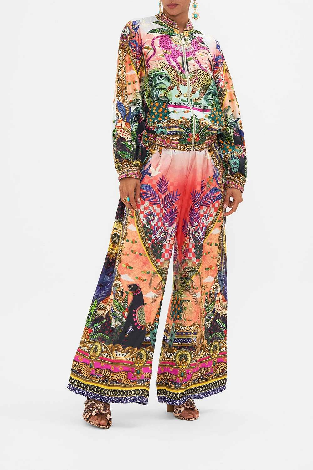 BOMBER JACKET WITH SHIRRED CUFF ALESSANDROS ATLANTIS 1 BOMBER JACKET WITH SHIRRED CUFF ALESSANDROS ATLANTIS