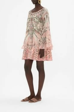 A LINE FRILL DRESS STARSHIP SISTAS -clothing shop CAMILLA 00025976 A LINE FRILL DRESS STARSHIP SISTAS 2