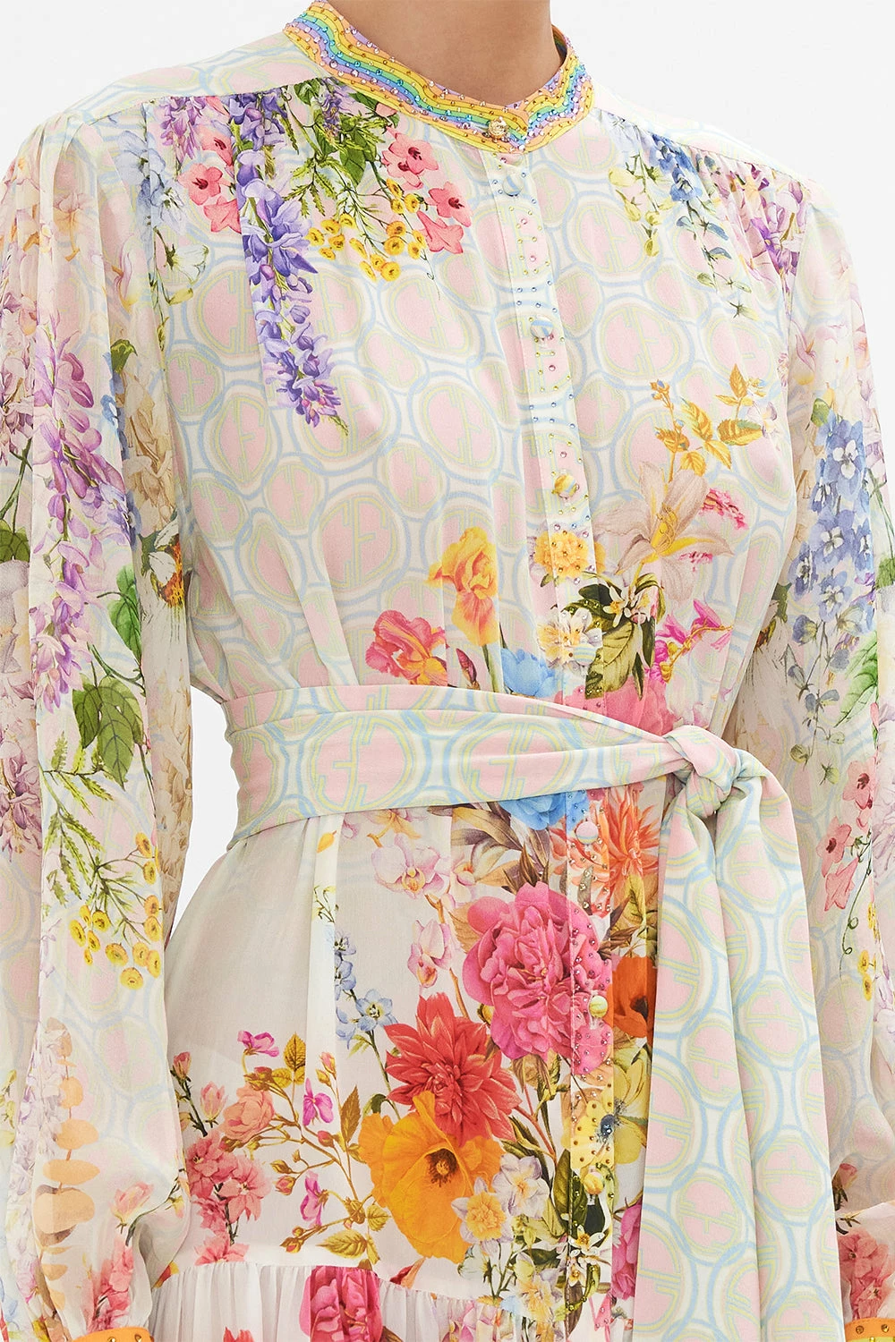 BUTTON THROUGH DRESS WITH YOKE SUNLIGHT SYMPHONY 6 BUTTON THROUGH DRESS WITH YOKE SUNLIGHT SYMPHONY - Image 6