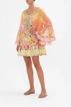 A LINE FRILL DRESS SOLAR FLARE -clothing shop CAMILLA 00025980 A LINE FRILL DRESS SOLAR FLARE 2