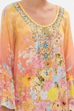 A LINE FRILL DRESS SOLAR FLARE -clothing shop CAMILLA 00025980 A LINE FRILL DRESS SOLAR FLARE 5