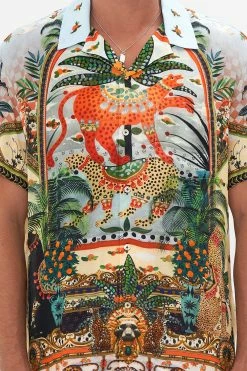 SHORT SLEEVE CAMP COLLARED SHIRT ALESSANDROS ATLANTIS 11 SHORT SLEEVE CAMP COLLARED SHIRT ALESSANDROS ATLANTIS -clothing shop CAMILLA 00026308 SHORT SLEEVE CAMP COLLARED SHIRT ALESSANDROS ATLANTIS 5