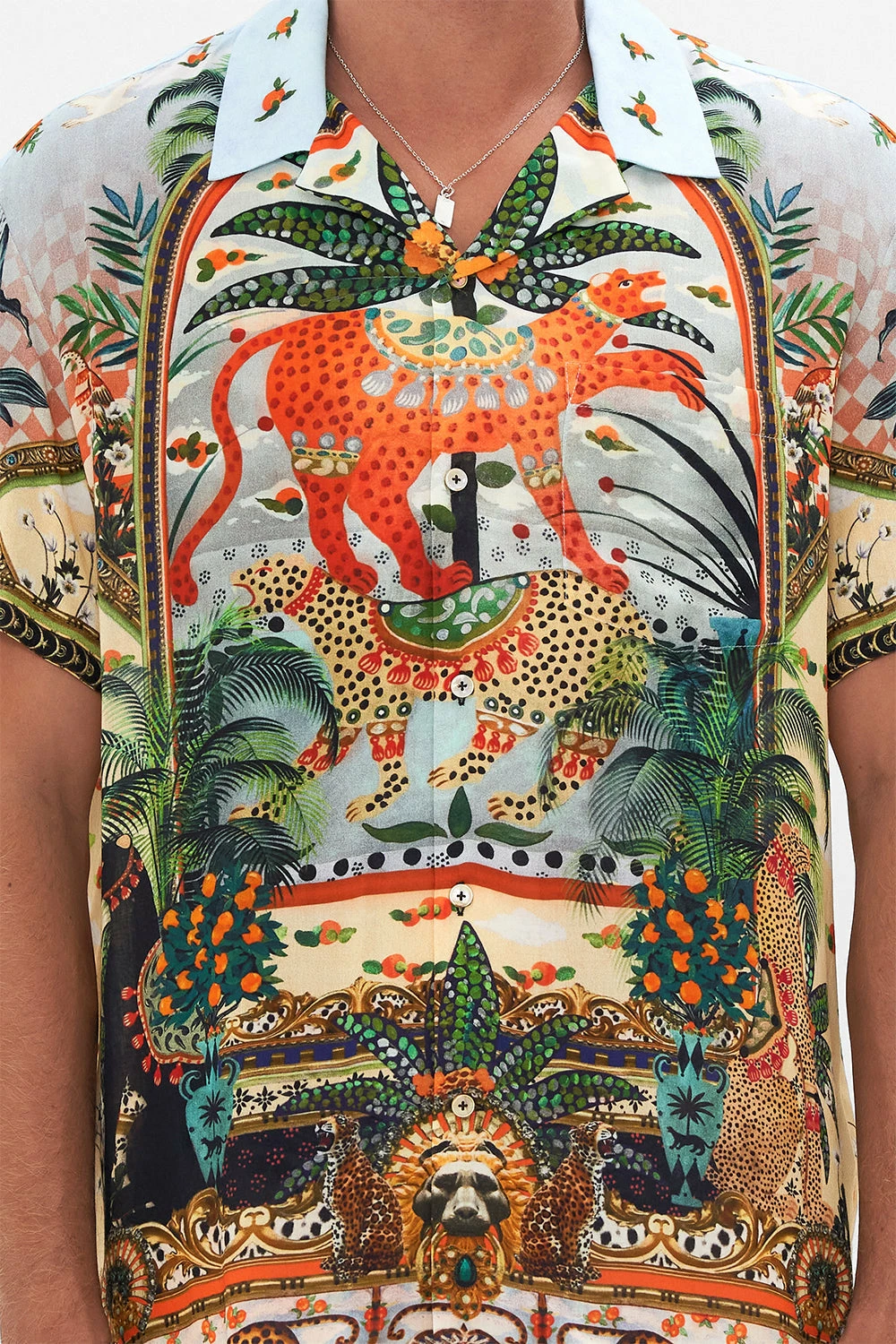 SHORT SLEEVE CAMP COLLARED SHIRT ALESSANDROS ATLANTIS 6 SHORT SLEEVE CAMP COLLARED SHIRT ALESSANDROS ATLANTIS - Image 6