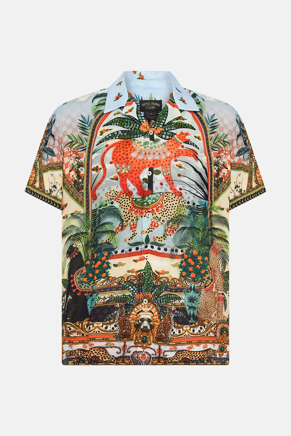 SHORT SLEEVE CAMP COLLARED SHIRT ALESSANDROS ATLANTIS 3 SHORT SLEEVE CAMP COLLARED SHIRT ALESSANDROS ATLANTIS - Image 3