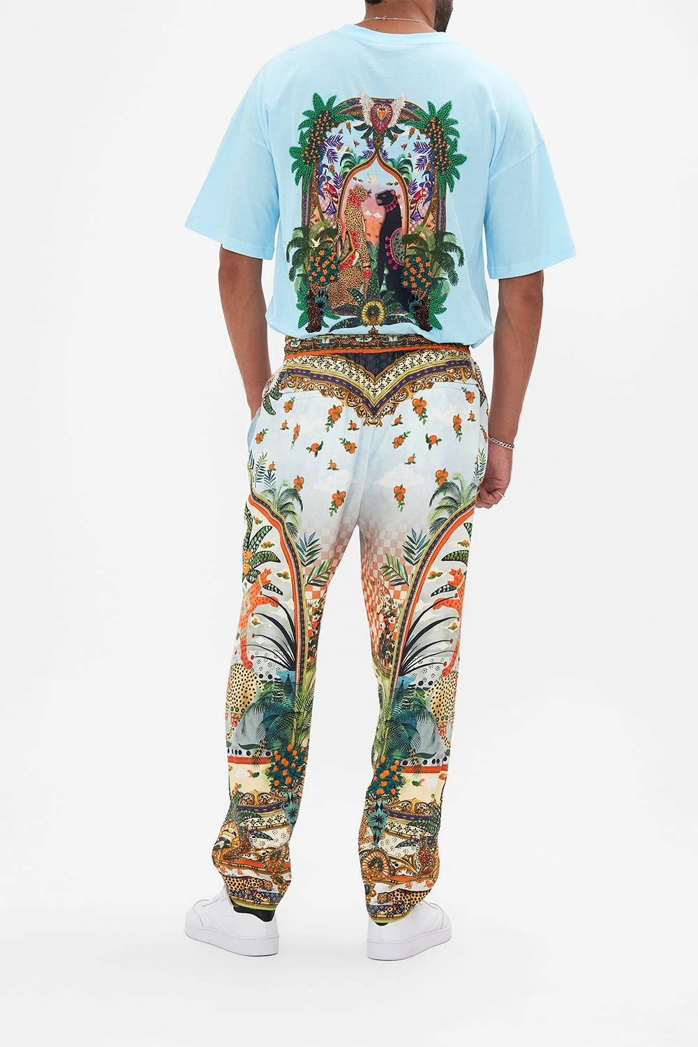 STRAIGHT LEG ELASTICATED WAIST PANT ALESSANDROS ATLANTIS 2 STRAIGHT LEG ELASTICATED WAIST PANT ALESSANDROS ATLANTIS - Image 2