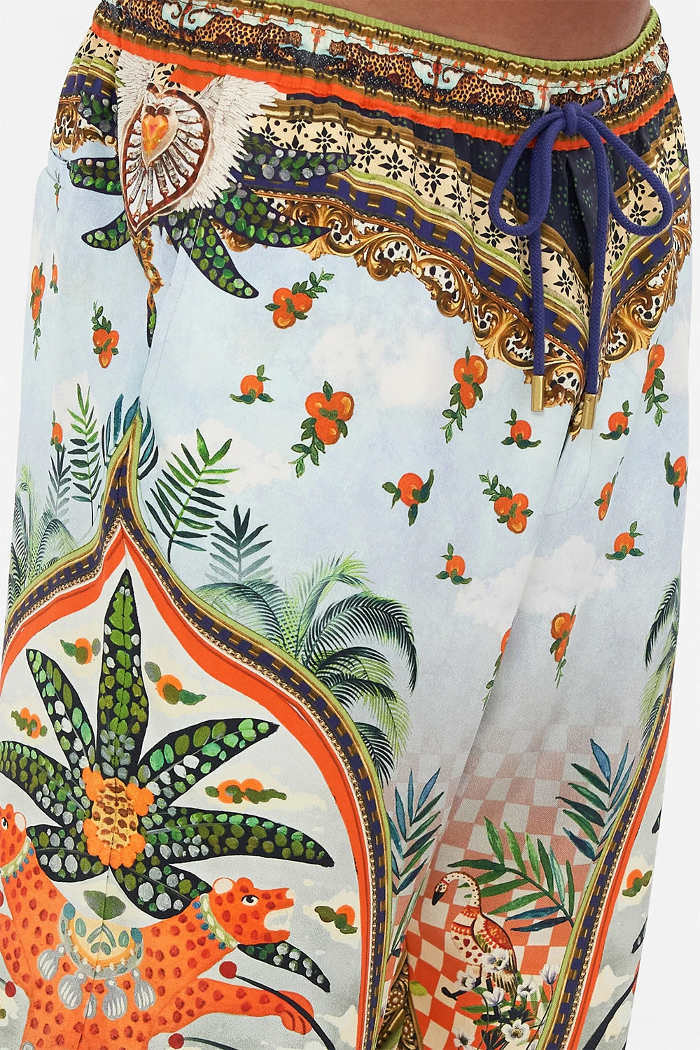 STRAIGHT LEG ELASTICATED WAIST PANT ALESSANDROS ATLANTIS 6 STRAIGHT LEG ELASTICATED WAIST PANT ALESSANDROS ATLANTIS - Image 6