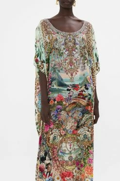ROUND NECK KAFTAN MICKEY TAKES A TRIP -clothing shop CAMILLA 00026399 ROUND NECK KAFTAN MICKEY TAKES A TRIP 4