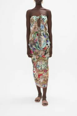 ROUND NECK KAFTAN MICKEY TAKES A TRIP -clothing shop CAMILLA 00026399 ROUND NECK KAFTAN MICKEY TAKES A TRIP 6