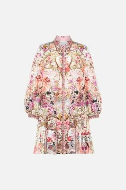 TIERED SHIRT DRESS MINNIE MOUSE MAGIC -clothing shop CAMILLA 00026403 TIERED SHIRT DRESS MINNIE MOUSE MAGIC GHOST