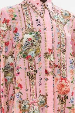 CURVED COLLAR BLOUSE MINNIE MOUSE MAGIC 11 CURVED COLLAR BLOUSE MINNIE MOUSE MAGIC -clothing shop CAMILLA 00026406 CURVED COLLAR BLOUSE MINNIE MOUSE MAGIC 2