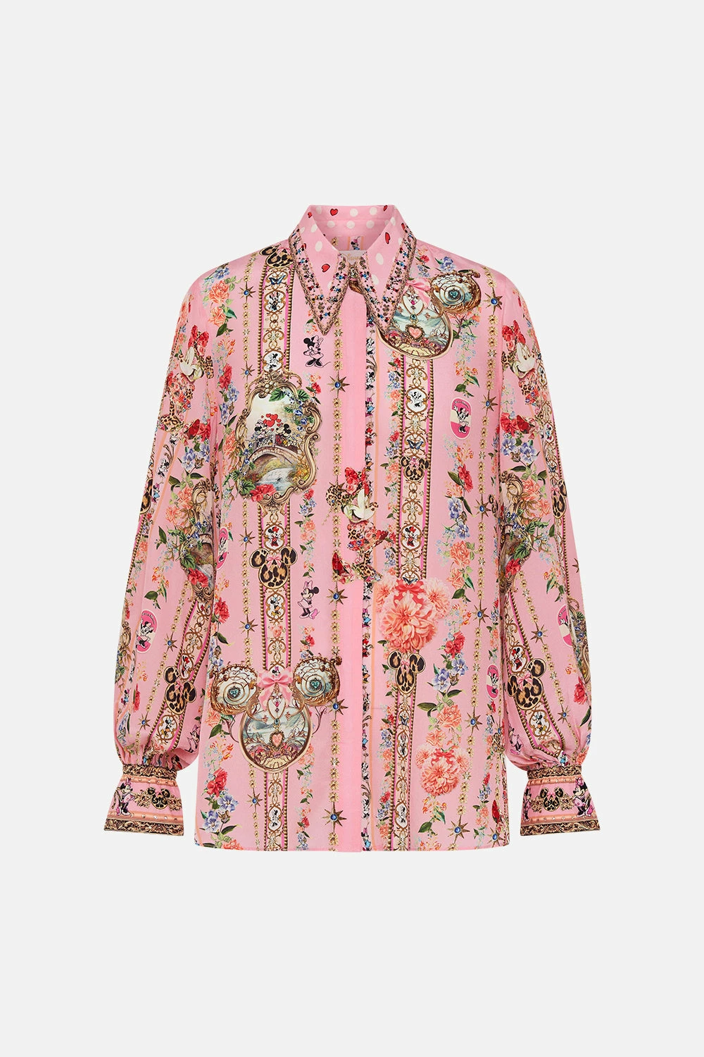 CURVED COLLAR BLOUSE MINNIE MOUSE MAGIC 3 CURVED COLLAR BLOUSE MINNIE MOUSE MAGIC - Image 3