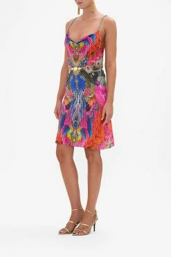 SHORT BIAS SLIP DANCING WITH DESTINY -clothing shop CAMILLA 00026415 SHORT BIAS SLIP DANCING WITH DESTINY 2