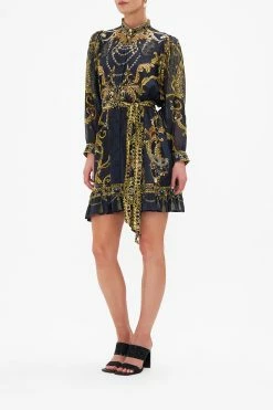 DROP SLEEVE SHIRT DRESS MOONLIGHT MELODIES 14 DROP SLEEVE SHIRT DRESS MOONLIGHT MELODIES -clothing shop CAMILLA 00026428 DROP SLEEVE SHIRT DRESS MOONLIGHT MELODIES 2