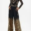 WIDE LEG WAISTED PANT JUNGLE DREAMING