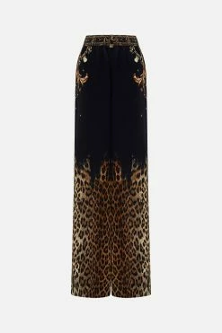 WIDE LEG WAISTED PANT JUNGLE DREAMING 13 WIDE LEG WAISTED PANT JUNGLE DREAMING -clothing shop CAMILLA 00026432 WIDE LEG WAISTED PANT JUNGLE DREAMING GHOST 2