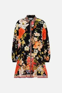 TIERED SHIRT DRESS SECRET HISTORY 12 TIERED SHIRT DRESS SECRET HISTORY -clothing shop CAMILLA 00026435 TIERED SHIRT DRESS SECRET HISTORY GHOST 1