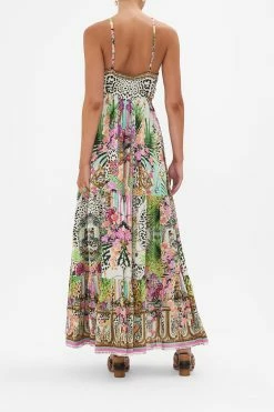 clothing shop -clothing shop CAMILLA 00026541 GATHERED CUT OUT DRESS DEAR AMORE MIO 3