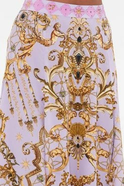 PANELLED FLARED LONG SKIRT LAVENDER EVER AFTER -clothing shop CAMILLA 00026551 LAVENDEREVERAFTER PANELLEDLONGFLARESKIRT 5