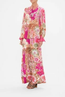 CURVED COLLAR BLOUSE A GIRL NAMED FLORENCE 10 CURVED COLLAR BLOUSE A GIRL NAMED FLORENCE -clothing shop CAMILLA 00026553 COLLARED BLOUSE A GIRL NAMED FLORENCE 2