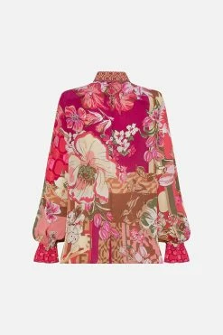 CURVED COLLAR BLOUSE A GIRL NAMED FLORENCE 13 CURVED COLLAR BLOUSE A GIRL NAMED FLORENCE -clothing shop CAMILLA 00026553 COLLARED BLOUSE A GIRL NAMED FLORENCE GHOST 2