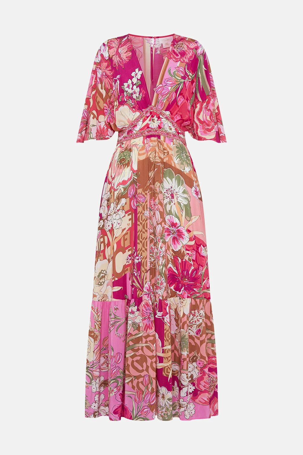 WAISTED DRESS WITH HEM RUFFLE A GIRL NAMED FLORENCE - Image 3