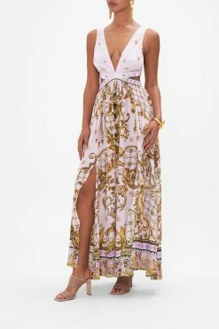 CUT OUT BACK DRESS LAVENDER EVER AFTER -clothing shop CAMILLA 00026560 LAVENDEREVERAFTER CUTOUTBACKDRESS 2