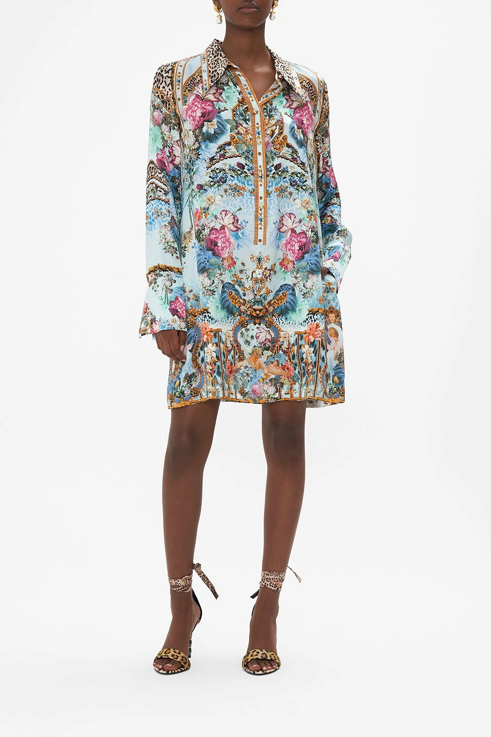 MINI SHIRT DRESS LETTERS TO LEO 1 MINI SHIRT DRESS LETTERS TO LEO