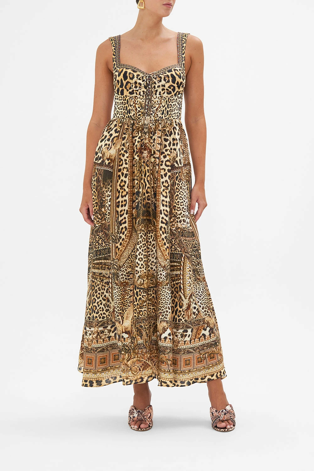 EYELET BUSTIER DRESS STANDING OVATION 1 EYELET BUSTIER DRESS STANDING OVATION