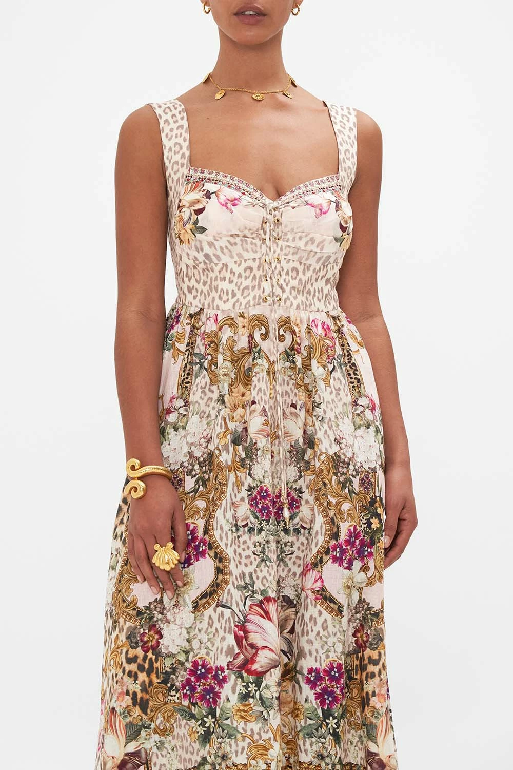 EYELET BUSTIER DRESS BAMBINO BLISS 5 EYELET BUSTIER DRESS BAMBINO BLISS - Image 5