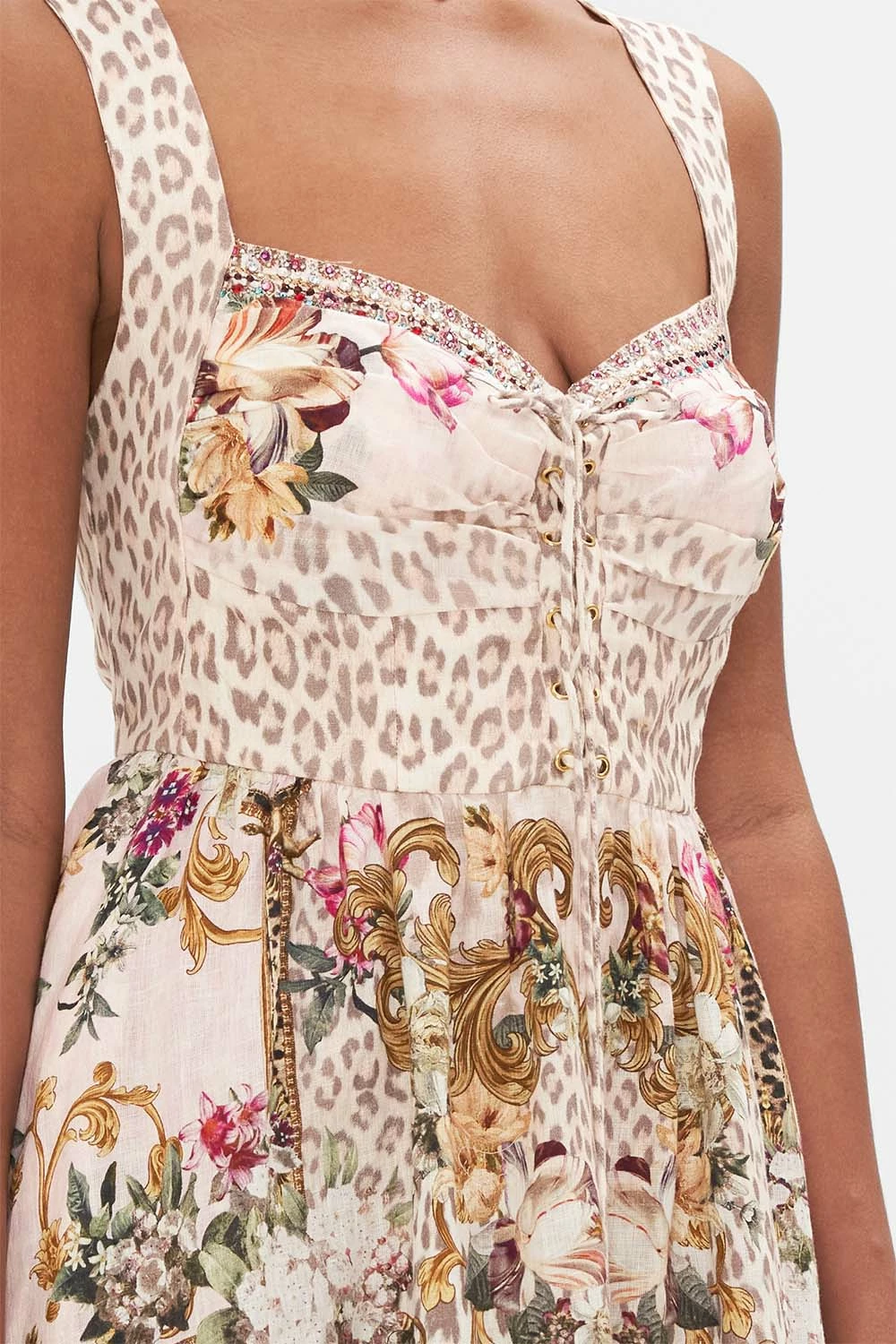 EYELET BUSTIER DRESS BAMBINO BLISS 6 EYELET BUSTIER DRESS BAMBINO BLISS - Image 6